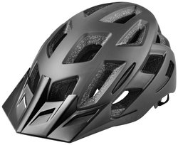 kask rowerowy HB3-2 (L size), L, Obwód głowy: 58-61 cm, ciemnoszary (matowy)