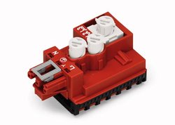 z wyborem fazy 3-bieg., czerwona WAGO 772-269 moduł odejściowy