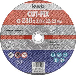 Tarcze tnące CUT-FIX®, do obróbki metali, ø 230 mm Tarcza tnąca prosta kwb 791950 1 szt.