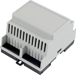 Obudowa na szynę DIN Hammond Electronics 1597DIN4GY 1 szt.