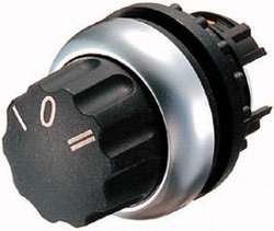 Przełącznik ścienny czarny 2 x 40 ° Eaton M22-WR3 1 szt.