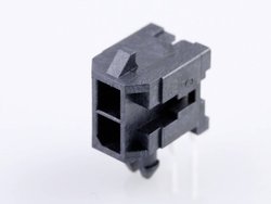 Listwa kołkowa, męska, do wbudowania, standardowa Molex MOL Power & Signal Sol. 430450200, piny: 2, 8.5 A, 1 szt.