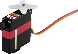 Midi Digital Servo S-8205MG, metalowa przekładnia (samolot / szybowiec) Midi-serwo Reely S-8205MG  Rodzaj złącza: JR