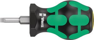 Wkrętak płaski Wera 335 Stubby 05008841001 Szerokość klingi: 4 mm Długość końcówki: 25 mm