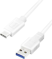 Kabel USB LogiLink CU0175, USB 3.2 Gen1 (USB 3.0), Złącze męskie USB-A, Złącze męskie USB-C®, 1.50 m