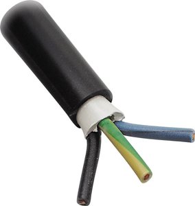 Kabel podziemny BKL Electronic 071049/50, 5 G 2.50 mm², 50 m, czarny