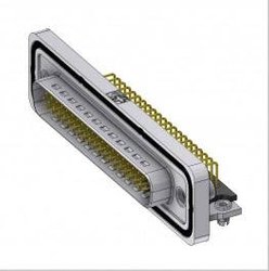 Złącze męskie D-Sub Deltron Connectors HD-DWM62PYC/2M47UN, rzędy: 3, styki: 62, 90 °, 1 szt.