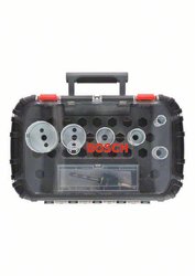 Zestaw otwornic Progressor for Wood and Metal, 9-częściowy zestaw sanitarny, 20 - 64 mm Zestaw otwornic Bosch Accessories  2608594189  1 szt.