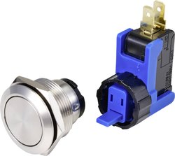 Przycisk TRU COMPONENTS TC-9201348, 22 mm, 250 V, 15 A, 1 szt.