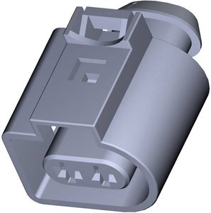 Obudowa złącza pin żeńskiego na kabel TE Connectivity MCP 1-1355200-1, automotive, piny: 2, 1 szt.
