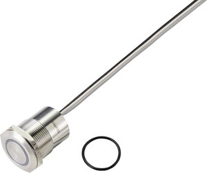 Przycisk czujnika TRU COMPONENTS TC-9225188, 19 mm, 24 V, 0.5 A, 1 szt.