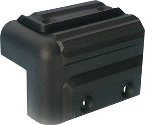 Narożnik z tworzywa sztucznego, 2-ramienny, O 4 mm, 83 mm x 52 mm, duży