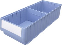 Skrzynka magazynowa VISO TR 6214 (S x W x G) 234 x 140 x 600 mm niebieski 1 szt.