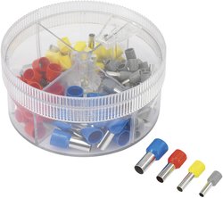 Zestaw końcówek rurkowych TRU COMPONENTS E100SS 739966, 4 mm² - 16 mm², 100 szt.
