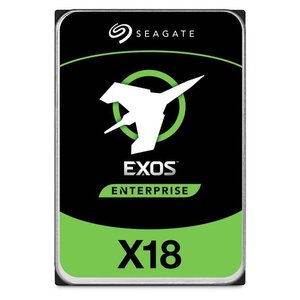 Seagate Exos X18 10 TB  Dysk twardy wewnętrzny, 3,5'' (8,9 cm) SATA III ST10000NM018G Opakowanie zastępcze
