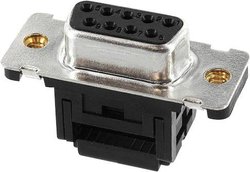 Listwa żeńska D-Sub econ connect BU9SK/FOZ, rzędy: 2, styki: 9, 90 °, 1 szt.