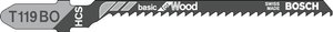 Brzeszczot do wyrzynarki HCS, T 119 BO Bosch Accessories  2609256717 2 szt.
