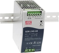 Zasilacz na szynę DIN Mean Well SDR-240-24, 24 V/DC, 10 A, 240 W