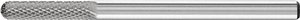 Frez z węglika wolframu, cylindryczny 3x13 mm, trzpień ø 3 mm, nacięcie MICRO do obróbki precyzyjnej Frez PFERD WRC 0313/3 MICRO 21205173, 3 mm x 43 mm , 1 szt.