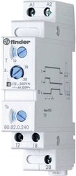 Przekaźnik czasowy Gwiazda/trójkąt (Tu = 0,05 - 1 s) 80.82.0.240.0000 Finder 80.82.0.240.0000 Przekaźnik czasowy modułowy