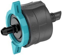 Micro-Drip-System Regulowany kroplownik końcowy 1-8 l/h, samoregulujący - Zawartość: 5 sztuk Wkraplacz końcowy GARDENA 13304-20 5 szt.