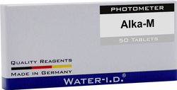 Tabletki Water ID 50 Tabletten Alkalinität für FlexiTester