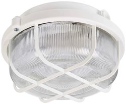 Lampa sufitowa, zewnętrzna, Zewnętrzna lampa ścienna Deko Light Syrma Rund Weiß 401014   IP44