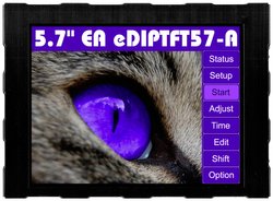 Wyświetlacz LCD DISPLAY VISIONS EAEDIPTFT57-A    (S x W x G) 146.4 x 107.2 x 13.2 mm