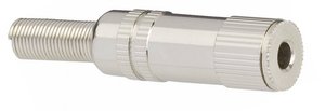 Wtyczka jack BKL Electronic mono, 3,5 mm, metalowa