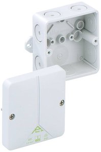 Puszka instalacyjna Spelsberg Abox-i 025 AB-L, IP65, (D x S x W) 80 x 80 x 52 mm, szary, 1 szt.