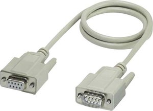 Kabel szeregowy, równoległy Phoenix Contact 1656246, [1x złącze żeńskie D-SUB 9-pin - 1x złącze męskie D-SUB 9-pin], 2.00 m