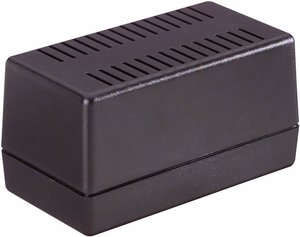 Obudowa uniwersalna Strapubox, ABS, czarny, (D x S x W) 148 x 78 x 80 mm, 1 szt.