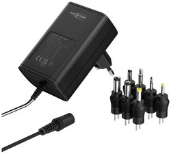 Zasilacz wtyczkowy, regulowany Ansmann APS 1000 1000 mA 12 W