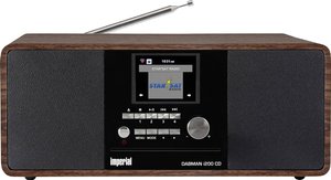 Radio internetowe Imperial DABMAN i200CD DAB+, UKW, Internet obsługa DLNA drewno