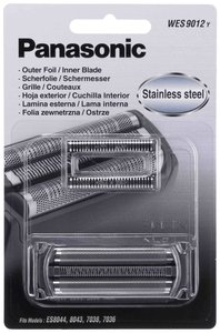 Panasonic Combo Pack WES9012Y1361 na maszynki do golenia i inne ES-RT81, ES-RT51, ES-RT31, ES-RL21, Folia i ostrza do golarki Panasonic  WES9012Y1361