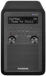 Radio Sangean DDR-60 DAB+, DAB, UKW z pilotem, funkcja budzika czarny