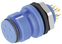 Złącze męskie okrągłe binder 99 9212 060 04, styki:4, 60 V, 2 A, 1 szt.