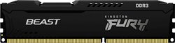 Kingston FURY Beast Pamięć robocza do PC - zestaw DDR3 16 GB 2 x 8 GB Non-ECC 1600 MHz 240 pin DIMM CL10 KF316C10BBK2/16
