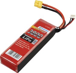 Pakiet akumulatorów (LiPo) 11.1 V 3800 mAh 20 C Conrad energy Softcase XT60