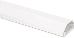 Kanał kablowy z aluminium w kolorze białym, długość: 0,75 m. Kanał kablowy My Wall HZ3-0,75WL 1 szt.