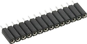 TRU COMPONENTS TC-0510-020-1-50-00 Listwa złączy żeńskich (precyzyjna) 1 szt.