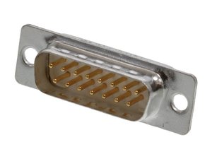 Złącze męskie D-Sub Molex MOL Power & Signal Sol. 1727040063, rzędy: 2, styki: 15, 1 szt.