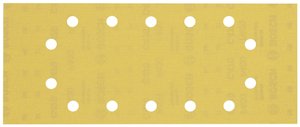 Papier ścierny EXPERT C470 z 14 otworami do szlifierki oscylacyjnej, 115 x 280 mm, G 400, 10 sztuk. Papier ścierny do szlifierki Bosch Accessories EXPERT C470 2608900852 280 mm 10 szt.