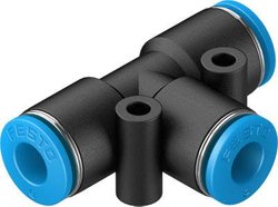 Złączka T FESTO QST-6-100    Średnica rury: 6 mm   1 szt.