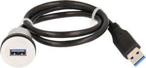 Złącze męskie USB Schlegel RRJ_USB3, 0.60 m, 1 szt.