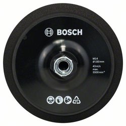 Talerz szlifierski M 14, średnica 150 mm, z mocowaniem M 14  Bosch Accessories  2608612027  1 szt.