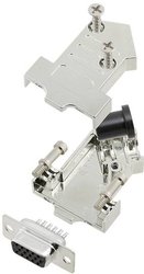 Zestaw listew żeńskich D-Sub TRU COMPONENTS TCD45NT09MHDS15K 7709176, rzędy: 3, styki: 15, 45 °, 1 szt.