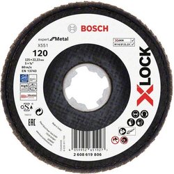 Tarcza lamelkowa Bosch Accessories X551 2608619806 Średnica 125 mm 1 szt.