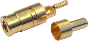 Złącze SMB Telegärtner J01161A0751 J01161A0751 złącze żeńskie proste 50 Ω 1 szt.