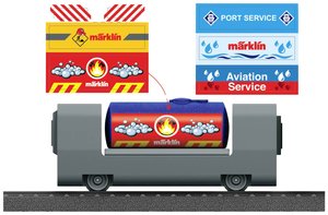 Märklin World 44142 H0 mój świat - cysterna z naklejką